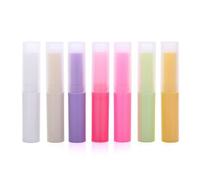 7PCS Tube Baume à Lèvres Vide,Tube de Rouge à Lèvres Vide,Conteneurs de Baume à Lèvres Tube Vide（4g）