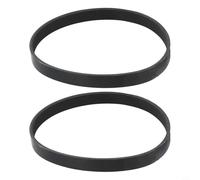 7PJ451 Lot de 2 courroies d'entraînement en caoutchouc pour tondeuse à gazon ROTAK 320 7 nervures Poly-V 16 mm de large 451 mm de circonférence Noir