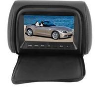 7pouces appui-tête écran LCD moniteur MP5 DVD lecteur vidéo à distance 12V