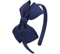 7Rainbows Bandeau tendance avec nœud bleu marine pour filles et tout-petits.