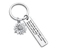 7RVZM Bestie Porte-clés de Noël pour relation longue distance, Porte-clés Bestie, défaut