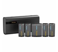 7Ryms - iRay DW40 (Black) FOUR-Channel Wireless Microphone