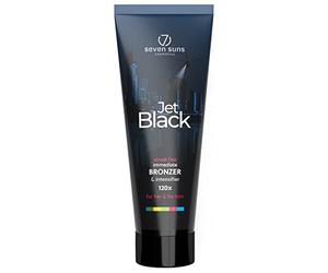 7suns Jet Black bronzer x 120 pour solarium 250 ml