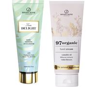 7suns Tan Delight Accelerator Dark Tanning 250 ml + krém na ruce 75 ml zdarma