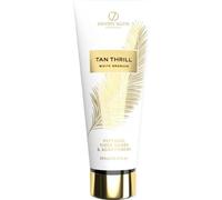 7suns Tan Thrill White Bronzer 250 ml avec des peptides d'herbe du tigre et des adaptogènes qui raffermissent, hydratent, éclaircissent et protègent la peau du vieillissement