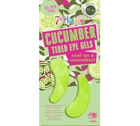 7th Heaven Gels pour les yeux fatigués au concombre avec acide hyaluronique - 1 paire de patchs hydrogel sous les yeux