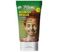 7th Heaven Masque facial Peel Off Tea Tree avec niacinamide - Tube multi-usage de 50 ml - Sauvetage des imperfections - Peau grasse et sujette aux imperfections