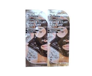 7th Heaven Men Black Clay Peel Off Mask 10ml