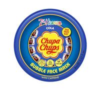 7th Heaven x Chupa Chups Bubble Face Mask (Cola) Energy Boosting Peel Off Masque facial Peel Off avec caféine, végétalien - Véritable masque facial 7th Heaven pour soins de la peau