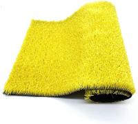 7UIYgtyO LNNNW Pelouse en Gazon Synthétique Gazon Artificiel synthétique, Gazon synthétique Jaune Haute densité, décoration colorée for Jardin extérieur, Hauteur de 3 cm(150x200cm)