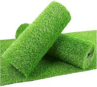 7UIYgtyO LNNNW Pelouse en Gazon Synthétique Gazon Artificiel synthétique, Tapis de Gazon de Fausse Herbe d'arrière-Cour extérieure de Hauteur de Pile de 20 mm(50x80cm)