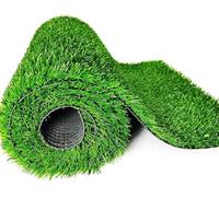 7UIYgtyO LNNNW Pelouse en Gazon Synthétique Rouleau de Gazon Artificiel, Fausse pelouse de Jardin réaliste, Tapis de Gazon synthétique Qui ne se décolore Pas(2x9m(6.56x29.52ft))