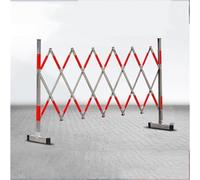 7UIYgtyO LNNW Barricades rétractables Barricade rétractable en Acier Inoxydable, Cadre de Barricade métallique rétractable à Usage extérieur for école portative pour Les allées, Les Routes(1.2 * 6M)