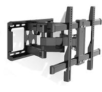 7UIYgtyO LNNW Support TV Mural orientable Support de Montage Mural for téléviseur - Support de Montage for téléviseur à Double Inclinaison articulée pivotante 6 Bras, VESA Maximum 600 x 400 mm