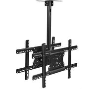 7UIYgtyO LNNW Support TV Mural orientable Support TV au Plafond - Support de Montage TV Double Face, Support TV télescopique extérieur au Plafond, for téléviseurs à écran Plat de 32 à 75 Pouces