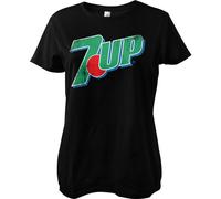 7Up Femmes 80s Washed Logo Girly Tee IMG-5-7UP007-H66-5 XL