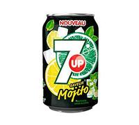 7up Mojito 33cl (lot de 3 packs de 24 soit 72 canettes)
