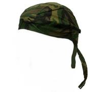 7X Bandana Militaire préformé US Army - Woodland Camouflage - Serrage Ajustable - Airsoft - Paintball - Moto - Biker - Outdoor