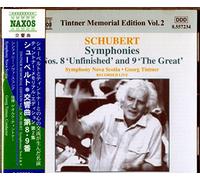 シューベルト:交響曲第8番「未完成」, 第9番(ティントナー)