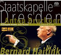 ブルックナー : 交響曲 第8番 ハ短調 WAB.108 (Anton Bruckner : Sinfonie Nr.8 c-moll / Staatskapelle Dresden | Bernard Haitink) [SACDシングルレイヤー] [日本語帯&解説付]