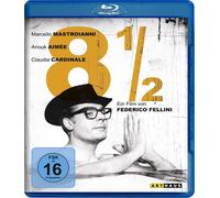 8 1/2 - MOVIE (Blu-ray) Marcello Mastroianni Claudia Cardinale Anouk AimÄĹ e