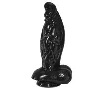 8,1 cm de diamètre Énorme gode noir, gode géant réaliste de 26,4 cm, godes épais extra-larges avec ventouse pour le point G, gode large XXL, pénis épais, sextoys pour femmes et hommes