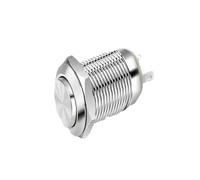 8 10 12 16 19mm metal button switch small circle self-locking reset inching doorbell switch welding type NWPNLXEA(Fixed self-locking-03)