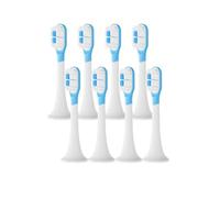 8/10 têtes de brosse à dents rechange, compatibles avec les brosses électriques soniques Xiaomi T300 et T500 (embouts souples)(8 BJ white)