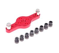 8/10mm Alliage Vertical Trou De Forage Gabarit Guide Dowel Hole Drill Bit Kit Bois Localisateur Trou Perforateur
