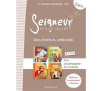 8-11 ans - Documents du catéchiste marron - modules 9 à 12 - NE Livre avec un DVD - La Diffusion Catéchistique-Lyon - Tardy Eds - Livre CD - Document jeunesse CD