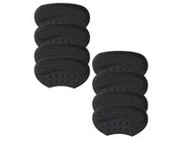 8/12 pièces prévention des chutes talon autocollant baskets résistant à l'usure coussinets de talons hauts élasticité semelles Patch chaussures protection Inserts Pour Hommes et Femmes(Black,8pcs)