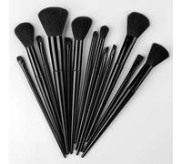 8/13/28 Pièces Ensembles De Pinceaux De Maquillage Professionnel Fond De Teint Cosmétique Poudre Fard À Paupières Kabuki Mélange Maquillage Brosse Maquillage Outil De Beauté.B13-Black-No Bag.