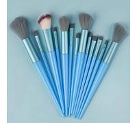 8/13/28 Pièces Ensembles De Pinceaux De Maquillage Professionnel Fond De Teint Cosmétique Poudre Fard À Paupières Kabuki Mélange Maquillage Brosse Maquillage Outil De Beauté.B13-Blue-No Bag.