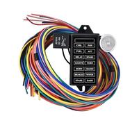 8 14 Circuit Fuse Universal Wire Harness Muscle Car Hot Rod Street Rat Car Fuse Box Assembly(14fuse)