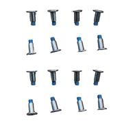 8/16pcs Metal Rc drone Screw Diameter 2.3mm Replacement Fit Quadcopter Propeller Mini Parts Accessories for Brushless Motor(16pcs)