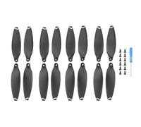 8 16pcs Velleurs d'aile propelle à libération Rapide Compatible avec Les Kits de vis de Rechange X8 V2 Drone Légères(16pcs White)