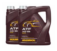 8 (2x4) Litre Mannol Ag 55 Automatique Transmission / Atf Huile / pour Zf 6 HP /