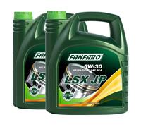 8 (2x4) Litre SAE 5W-30 Fanfaro Lsx JP Huile pour Hyundai, Toyota, Kia, Nissan
