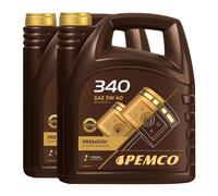 8 (2x4) Litres PEMCO iDRIVE 340 5W-40