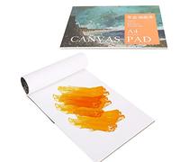 8,3 x 11,7 poucesA4 Peinture Papier Pad Ensemble de 10 Feuilles Toile Acrylique Huile Aquarelle Pressé À Froid Rugueux Papier Fini Painting Tools