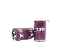 8~30pcs/lot 450V 220UF 450V220UF aluminum electrolytic capacitor size 25 * 40mm ECK2 20% EKFBQBGW(30pcs)