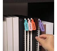 8/32 pièces Attaches-câbles colorés à écrire, étiquettes de câble réutilisables et marquables, organisateur de marqueur de fil pour la classification & l'identification des câbles, organisateur de câb