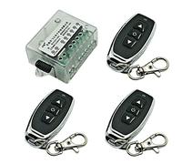 8-36V 10A Contrôleur d'actionneur linéaire CW CCW avec interrupteur de fin de course à distance, interrupteur de contrôle à distance de moteur DC avant et arrière pour porte roulante (3 télécommande)