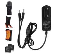 8.4V 1,5A Heat Gants Chauffants pour Chaussettes chauffantes Câble à Double Port pour Batteries 2200/5000 mAh，7.4v Lithium Polymer Battery