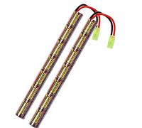 8.4V 1600mAh Airsoft Batterie NiMH Batterie Bâton avec Mini Connecteur Tamiya pour Airsoft AK47 MP5K RPK PKM