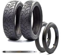 8.5 Inch Pneumatic Rubber Tyre For Xiaomi M365 1s 3 Essential Pro 2 Electric Scooter (2 X 8x1/2x2, 2 Inner Tubes)