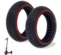 8,5 Pouces Pneu pour Trottinette Electrique 8 1/2 x2, Pneu Plein Trottinette 50/75-6.1, Roue Trotinette Compatible Xiaomi M365 1S, Roue Increvable Scooter, 2 Pcs Tubeless Trotinette