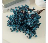 8/6/4/2/1 pièce Fleurs artificielles bleues de respiration de bébé, bouquet de fleurs en soie, arrangement floral factice pour mariage, mariée, fête, décoration DIY de fleurs à la maison, décoration d