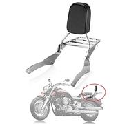 8.6" Moto Sissy Bar Dossier avec Porte-Bagages pour V Star 650 Classic