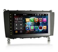 8" 6GO+128GO Android 14 Autoradio & Android Auto Carplay pour Mercedes CLK Class W209 C209 A209 Supporte Bluetooth 5.0 Dab+ WiFi DSP Canbus IPS Écran Tactile GPS Navigateur